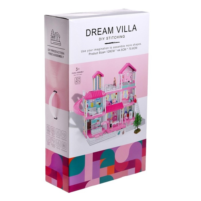 Дом для кукол &laquo;Особняк&raquo; с куклами и аксессуарами