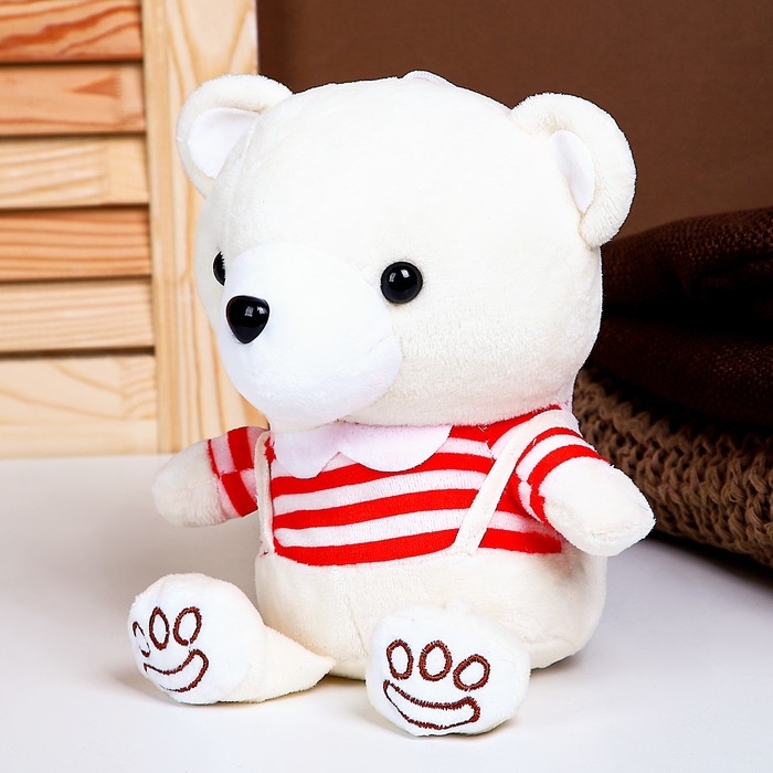 Мягкая игрушка «Мишка», в штанишках, 18 см Мягкая игрушка «Мишка», в штанишках, 18 см