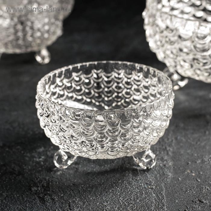 Набор стеклянных салатников «Облака», 7 предметов: 1 шт 18×9 см, 6 шт 10×6 см Набор стеклянных салатников «Облака», 7 предметов: 1 шт 18×9 см, 6 шт 10×6 см