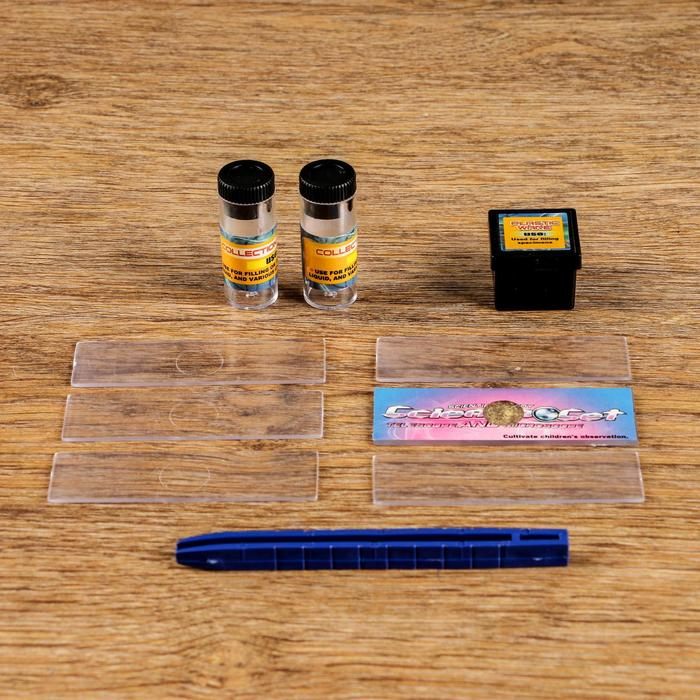 Набор: телескоп настольный, три линзы: х20, 30, 40 + микроскоп, увеличение х300, 600, 1200 Набор: телескоп настольный, три линзы: х20, 30, 40 + микроскоп, увеличение х300, 600, 1200