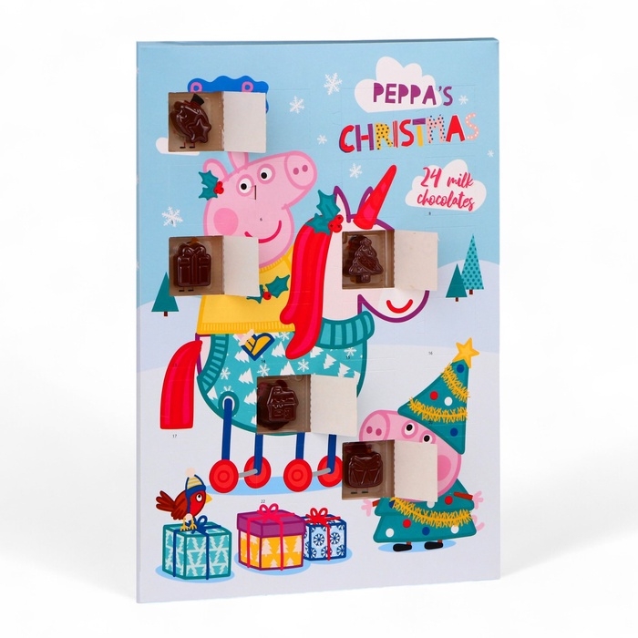 Адвент календарь Адвент календарь "Свинка Пеппа", микс, 75 г