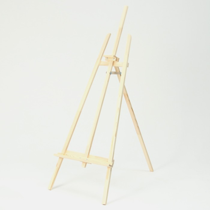 Мольберт тип «Лира» 175 х 64 см, с бегунком, неокрашенное дерево, Calligrata Мольберт тип «Лира» 175 х 64 см, с бегунком, неокрашенное дерево, Calligrata
