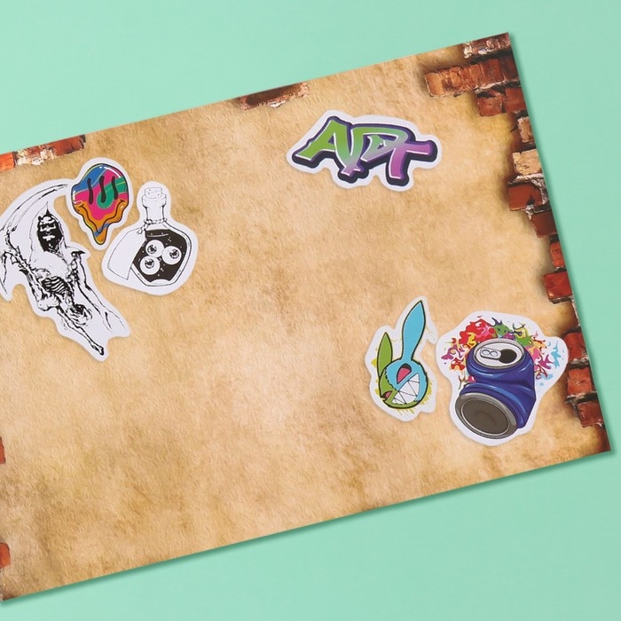 Наклейки в книжке Наклейки в книжке "Опасно!" + 3 фона 20,7х14,2 см