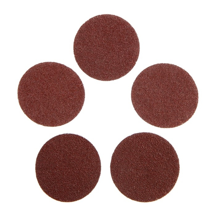 Круг абразивный шлифовальный ТУНДРА, для дрели, М8, 75 мм, P60, 5 шт. Круг абразивный шлифовальный ТУНДРА, для дрели, М8, 75 мм, P60, 5 шт.