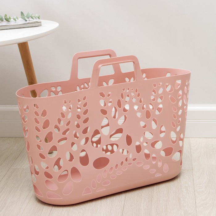 Корзина-сумка для хранения, 54×16×39 см, цвет МИКС Корзина-сумка для хранения, 54×16×39 см, цвет МИКС