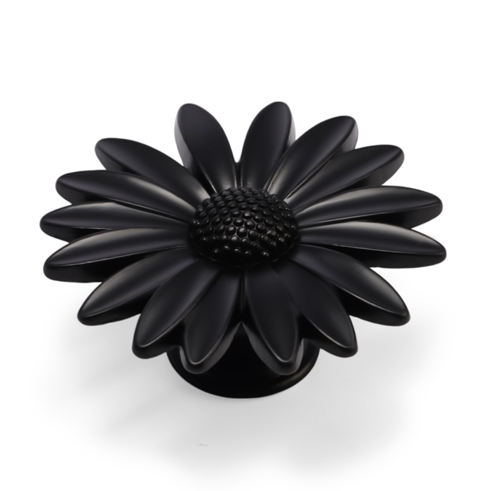 Ручка-кнопка CAPPIO PRO Ручка-кнопка CAPPIO PRO "Ромашка" 52 x 52 мм, цвет черный