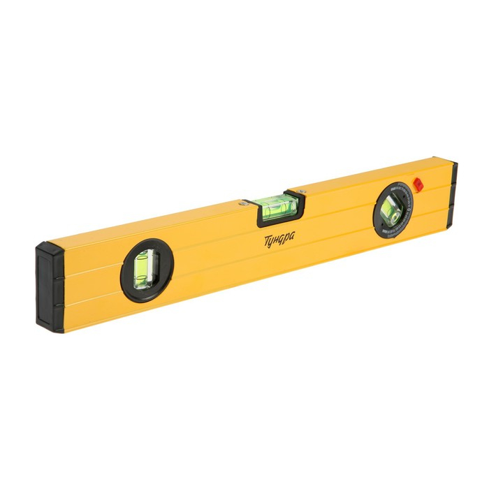 Уровень алюминиевый ТУНДРА, 3 глазка (1 поворотный глазок), 400 мм Уровень алюминиевый ТУНДРА, 3 глазка (1 поворотный глазок), 400 мм