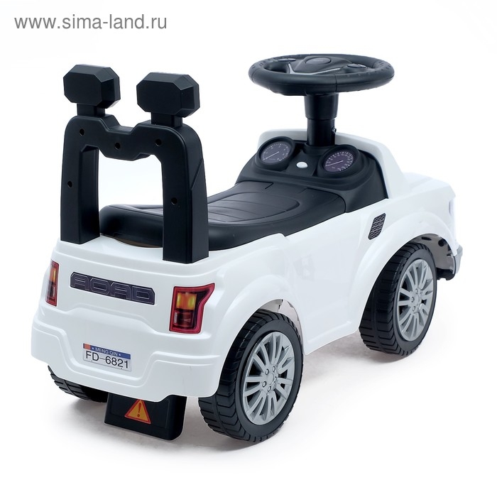 Толокар «Джип», цвет белый Толокар «Джип», цвет белый