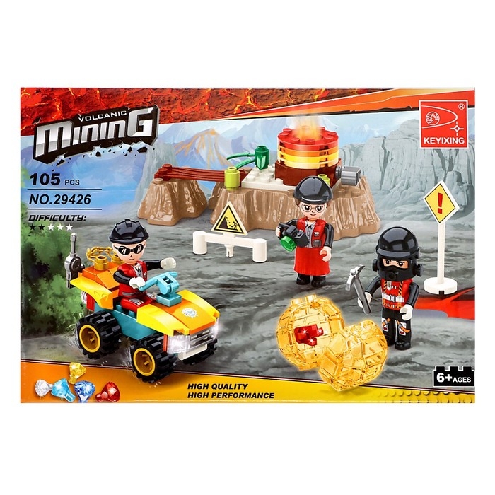 Конструктор «Кладоискатели. Золотая лихорадка», 105 деталей Конструктор «Кладоискатели. Золотая лихорадка», 105 деталей