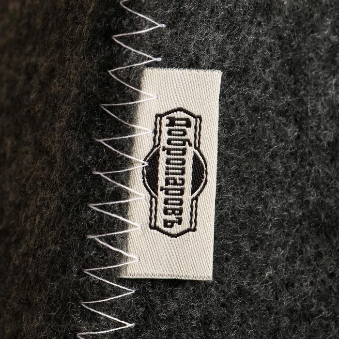 Набор банный Набор банный "Мужской" портфель 5 предметов, серый, с вышивкой