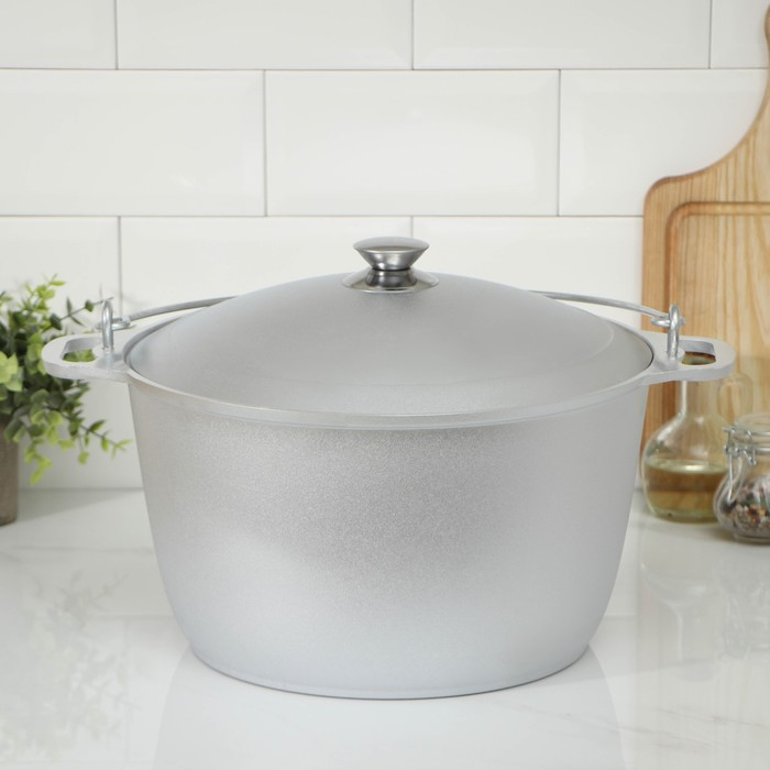 Котел походный, 10 л, алюминиевая крышка Котел походный, 10 л, алюминиевая крышка