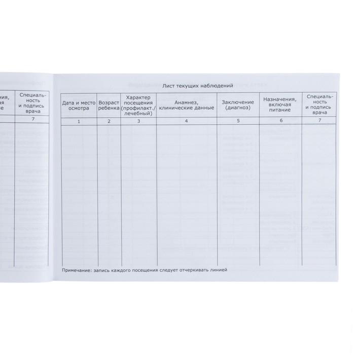 Медицинская карта ребенка Форма №112/у, 80 листов, Дамбо Медицинская карта ребенка Форма №112/у, 80 листов, Дамбо
