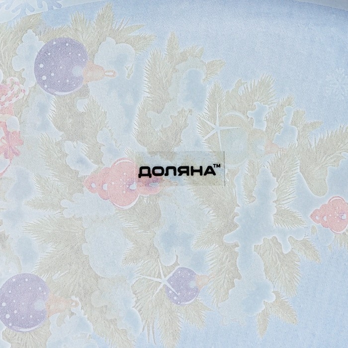 Блюдо стеклянное овальное Доляна «Зимняя сказка», 24,5×15,5 см Блюдо стеклянное овальное Доляна «Зимняя сказка», 24,5×15,5 см