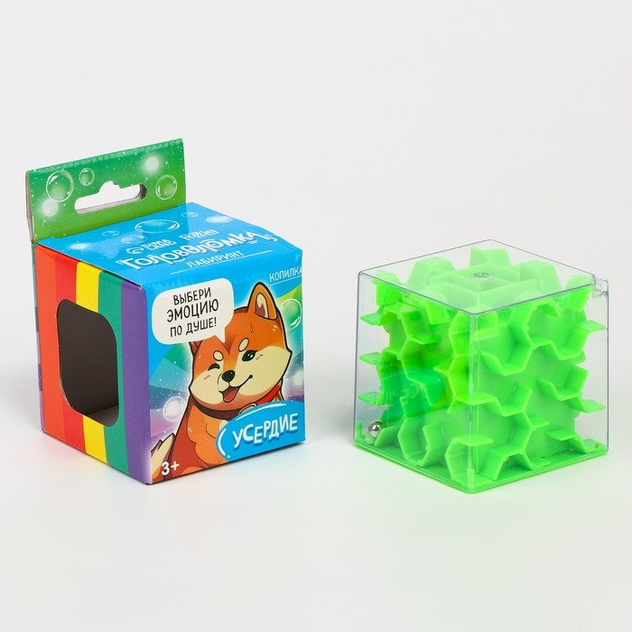 Головоломка лабиринт с шариком «Усердие» Головоломка лабиринт с шариком «Усердие»