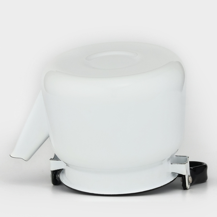 Чайник, 2,3 л, без деколи, эмалированная крышка, цвет белый Чайник, 2,3 л, без деколи, эмалированная крышка, цвет белый