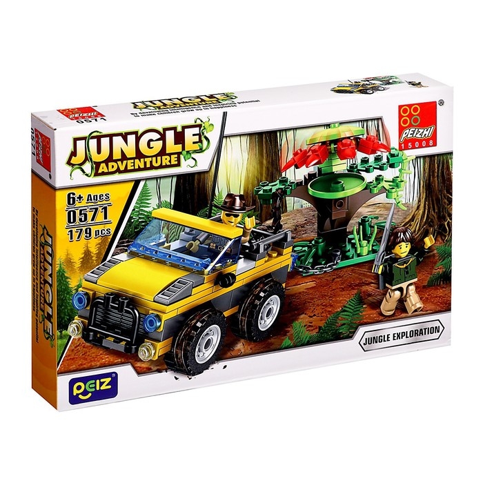 Конструктор Джунгли «Исследователи», 179 деталей