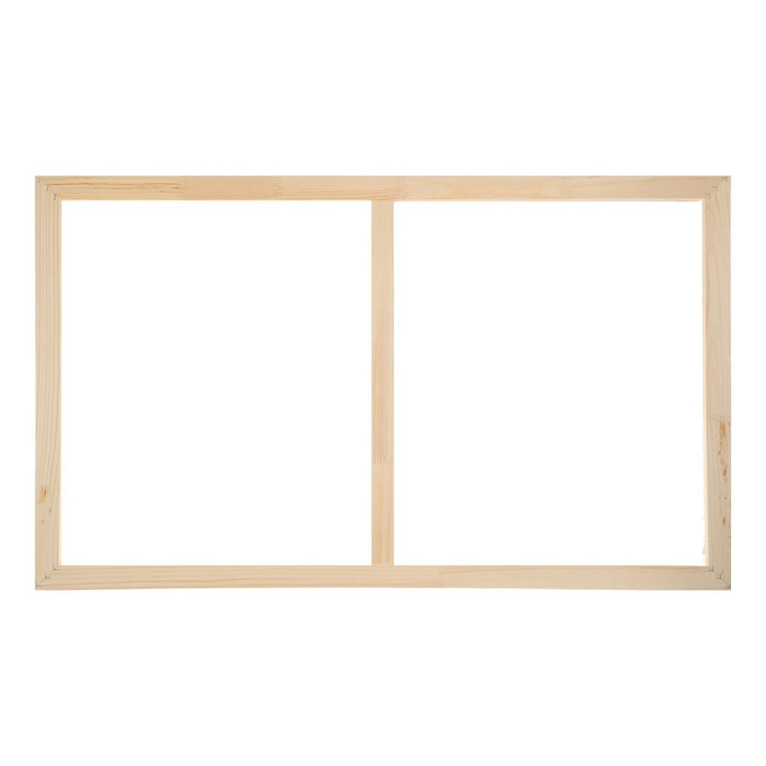 Подрамник для холста Calligrata, 1,8 x 60 x 100 см, ширина рамы 36 мм, сосна Подрамник для холста Calligrata, 1,8 x 60 x 100 см, ширина рамы 36 мм, сосна