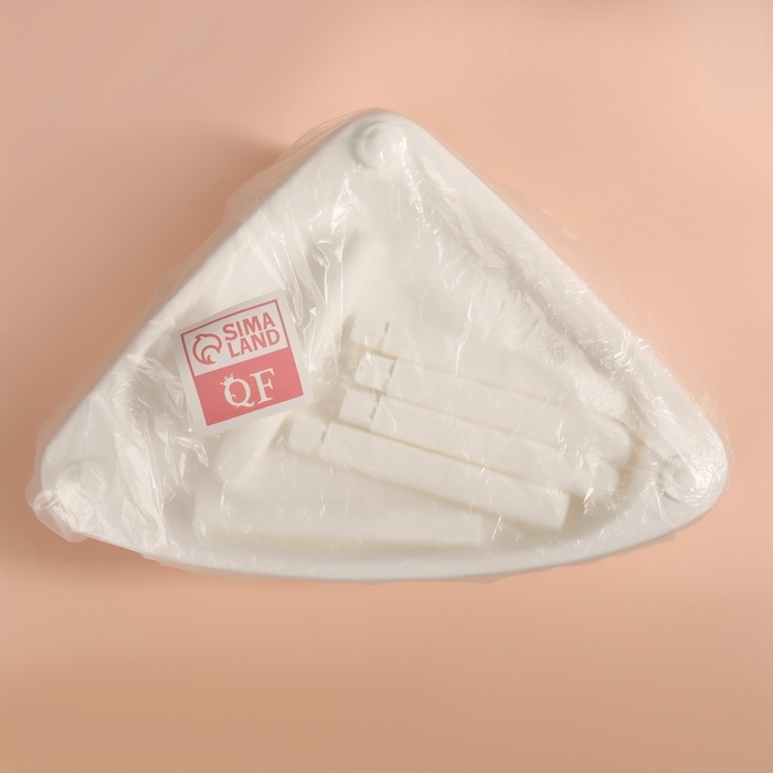 Органайзер для хранения косметики, угловой, 3 секции, 28×19.5×29 см, белый Органайзер для хранения косметики, угловой, 3 секции, 28×19.5×29 см, белый