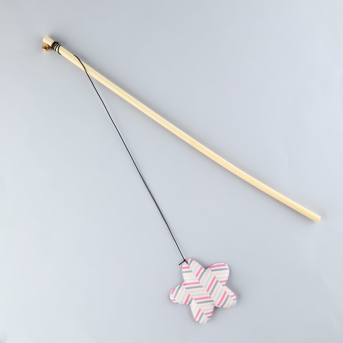 Дразнилка с игрушкой и шуршалкой «Звезда», 8 см Дразнилка с игрушкой и шуршалкой «Звезда», 8 см