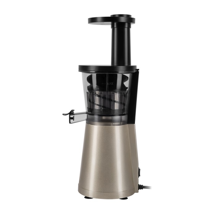 Соковыжималка RED Solution RJ-930S, шнековая, 400 Вт, 0.6/0.6 л, 55 об/мин, шампань Соковыжималка RED Solution RJ-930S, шнековая, 400 Вт, 0.6/0.6 л, 55 об/мин, шампань