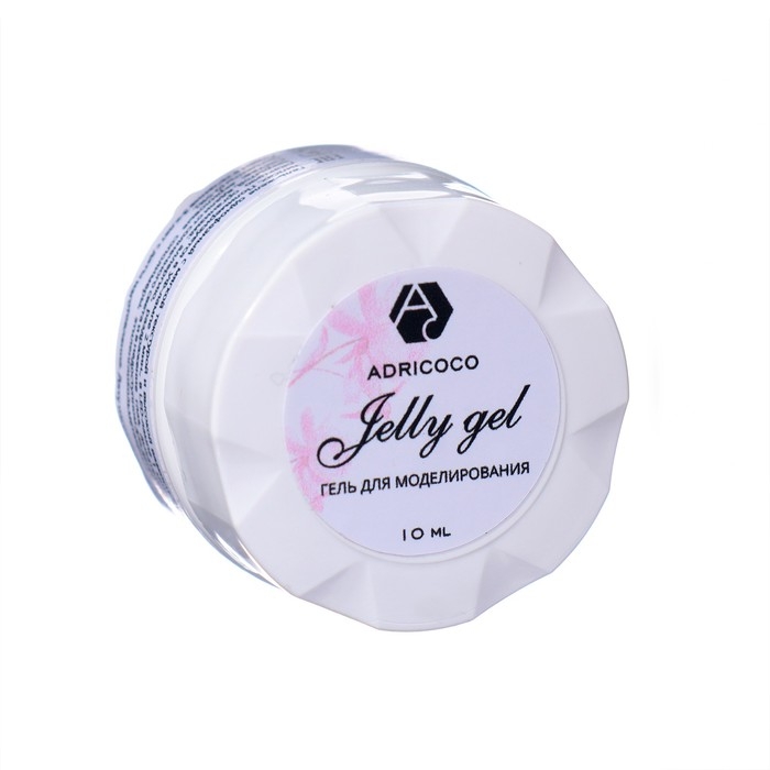 Гель-желе для моделирования ногтей Adricoco, камуфлирующий, №06 молочный розовый, 10 мл Гель-желе для моделирования ногтей Adricoco, камуфлирующий, №06 молочный розовый, 10 мл