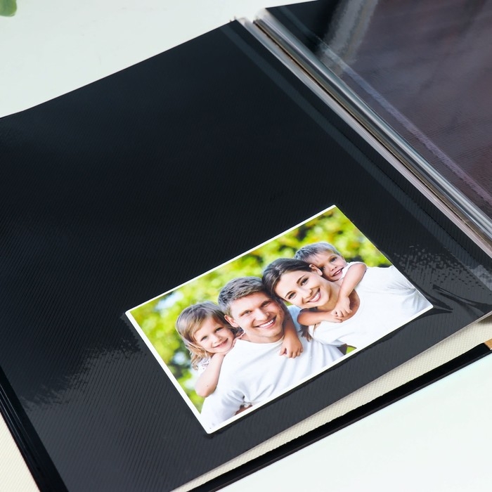 Фотоальбом магнитный 20 листов Фотоальбом магнитный 20 листов "Корабль у острова" в коробке, дерево 34х4х33 см