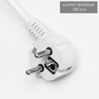 Настольная лампа "Эра" LED 5Вт 3000К-6000К 4 розетки 2хUSB2.0 МИКС 15х15х22см RISALUX