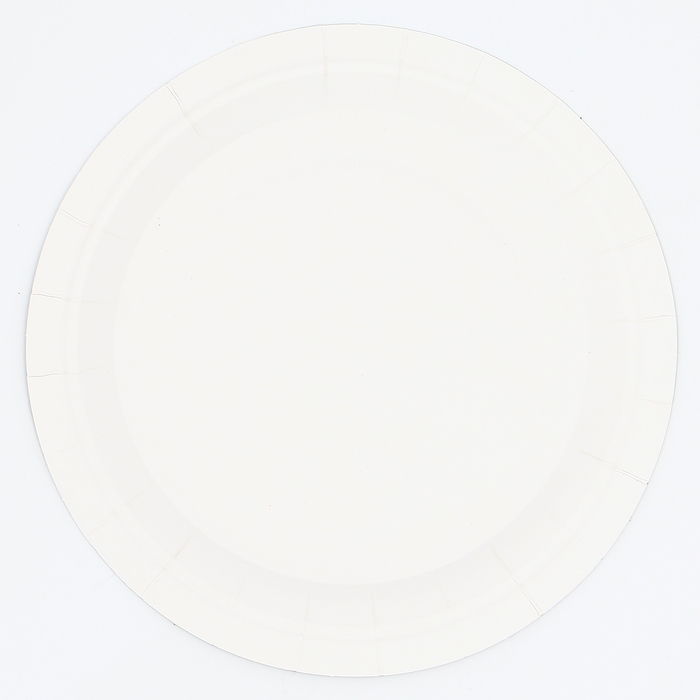 Тарелки бумажные, 6 шт., цвет чёрный Тарелки бумажные, 6 шт., цвет чёрный