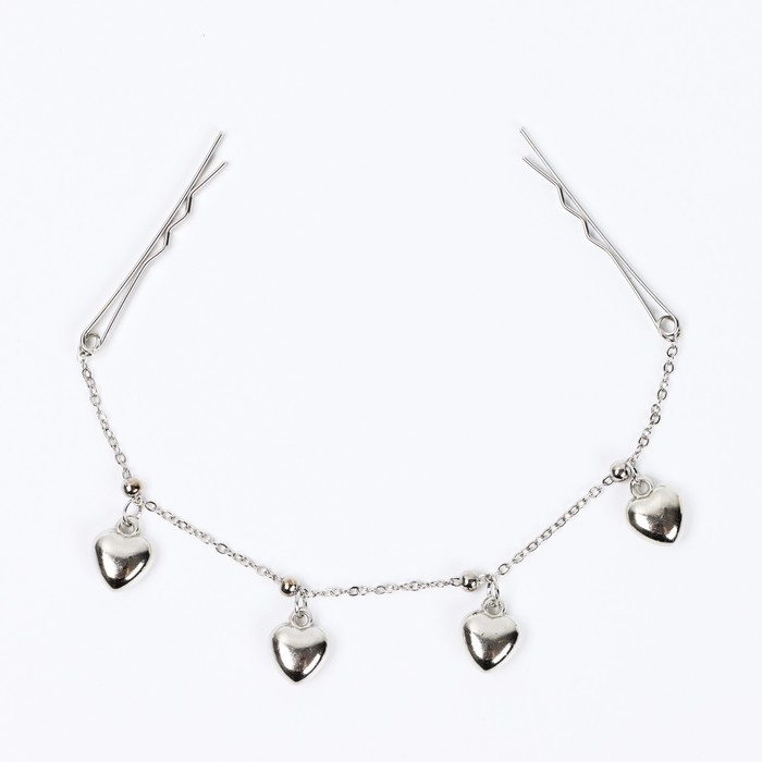 Невидимки с подвесом для волос новогодние «Время чудес» на Новый год, 17 см Невидимки с подвесом для волос новогодние «Время чудес» на Новый год, 17 см