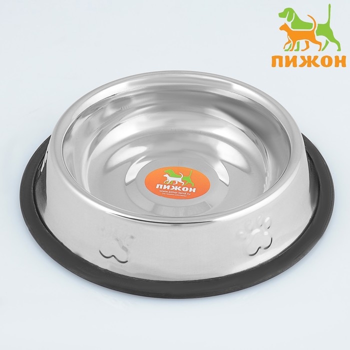 Миска с нескользящим основанием рельефная, 470 мл Миска с нескользящим основанием рельефная, 470 мл