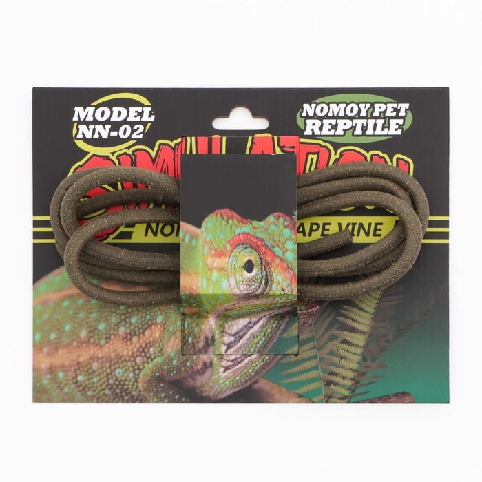 Декор для террариума NomoyPet Декор для террариума NomoyPet "Лиана", из натуральных материалов, Ø 1,3 см, длина 180 см