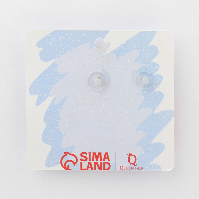 Новый год! Серьги «Новогодние» шапка-звезда, варежка, цвет бело-красный в золоте Новый год! Серьги «Новогодние» шапка-звезда, варежка, цвет бело-красный в золоте