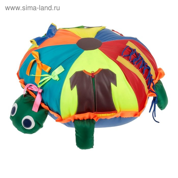 Мягкий модуль «Черепашка» дидактический, МИКС Мягкий модуль «Черепашка» дидактический, МИКС