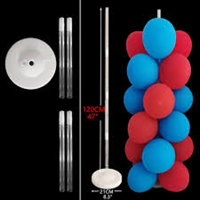Подставка для воздушных шаров, колонна, высота 130 см Подставка для воздушных шаров, колонна, высота 130 см