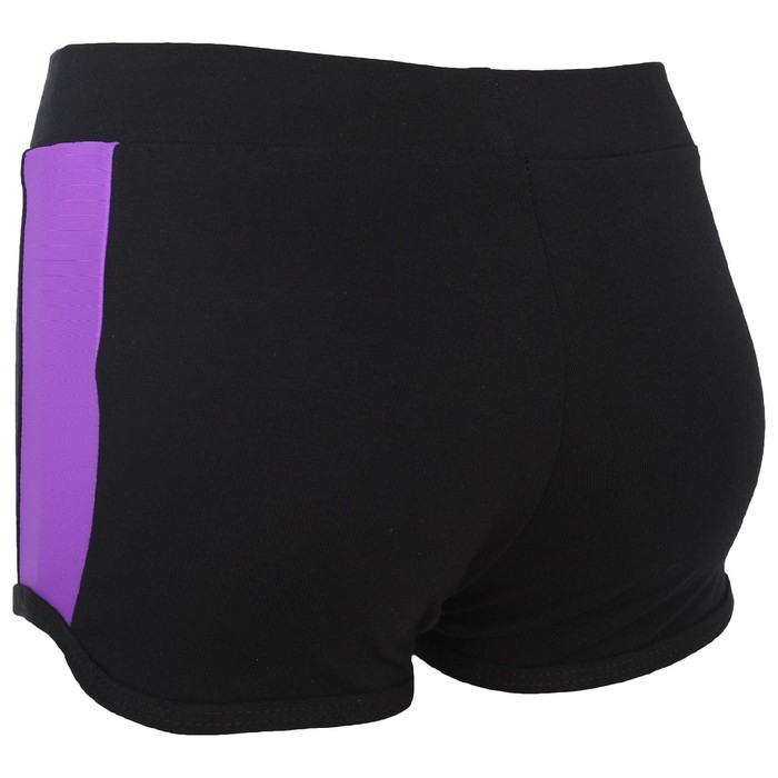 Шорты для гимнастики и танцев Grace Dance, р. 32, цвет чёрный Шорты для гимнастики и танцев Grace Dance, р. 32, цвет чёрный