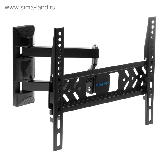 Кронштейн Kromax PIXIS-XS, для ТВ, наклонно-поворотный, 22-55 Кронштейн Kromax PIXIS-XS, для ТВ, наклонно-поворотный, 22-55", 95-423 мм от стены, черный