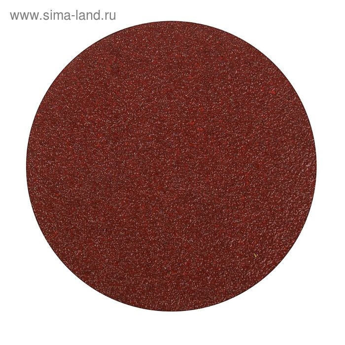 Круг абразивный шлифовальный под Круг абразивный шлифовальный под "липучку" ТУНДРА, 125 мм, Р36, 10 шт.