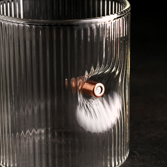 Стакан ребристый Стакан ребристый "Непробиваемый. Пуля"