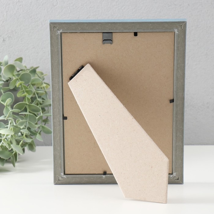 Фоторамка пластик Фоторамка пластик "Винтаж" 15х21 см, голубой