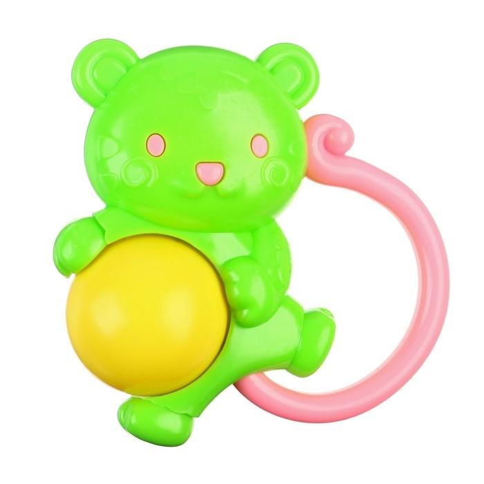 Погремушка «Мышка», цвет МИКС, Крошка Я Погремушка «Мышка», цвет МИКС, Крошка Я