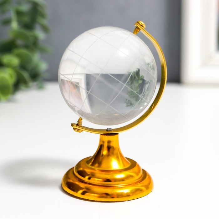 Сувенир стекло  Сувенир стекло "Глобус" 5х8 см