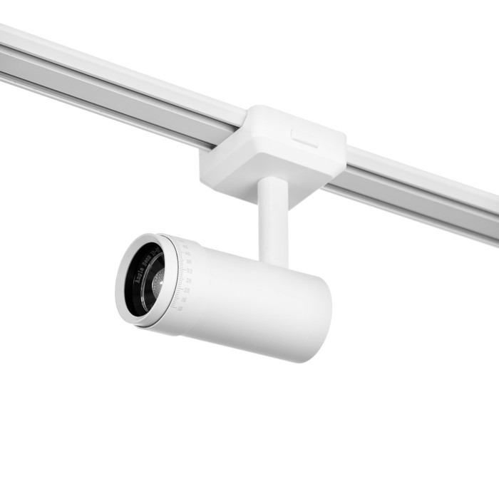 Светильник трековый SLIM "Акцент" LED 9Вт 3000K-6000К 48V CRI90 белый 6х6х18,8см