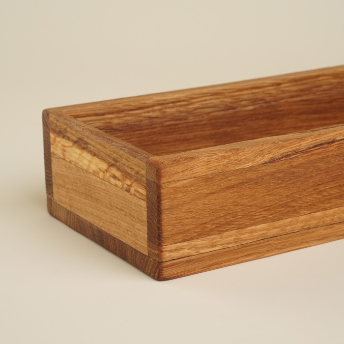 Подставка из дуба для столовых приборов и специй Sima-Land Home, 27×10×5 см Подставка из дуба для столовых приборов и специй Sima-Land Home, 27×10×5 см