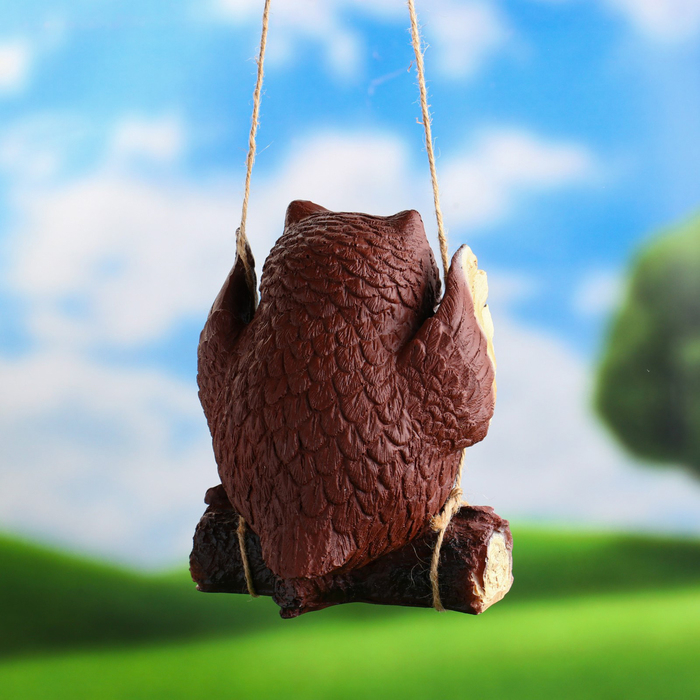 Подвесной декор Подвесной декор "Совенок", 12х14х15см