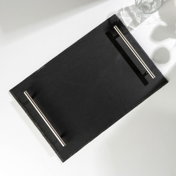 Поднос из сланца Magistro Valley, 45×30 см Поднос из сланца Magistro Valley, 45×30 см