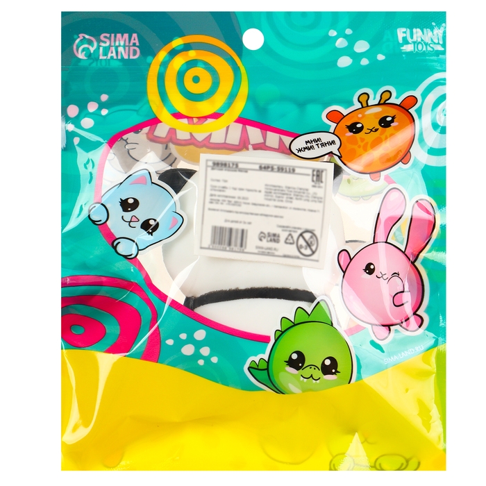 Антистресс сквиш мялка «Панда» ,с пастой, в пакете Антистресс сквиш мялка «Панда» ,с пастой, в пакете