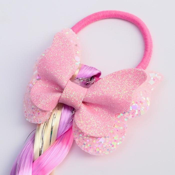 Коса на резинке для волос «Бантик», My Little Pony, 42 см Коса на резинке для волос «Бантик», My Little Pony, 42 см