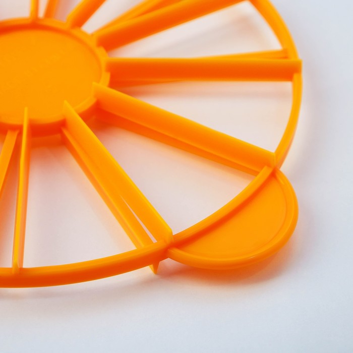 Делитель для торта пластиковый Доляна, 10/12 частей, 26,5 см, цвет МИКС Делитель для торта пластиковый Доляна, 10/12 частей, 26,5 см, цвет МИКС