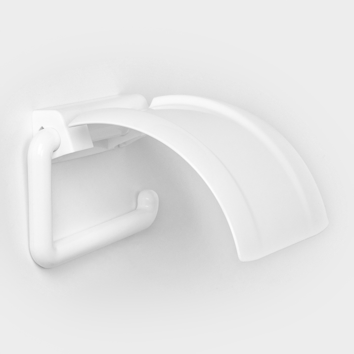 Держатель для туалетной бумаги, цвет белый Держатель для туалетной бумаги, цвет белый