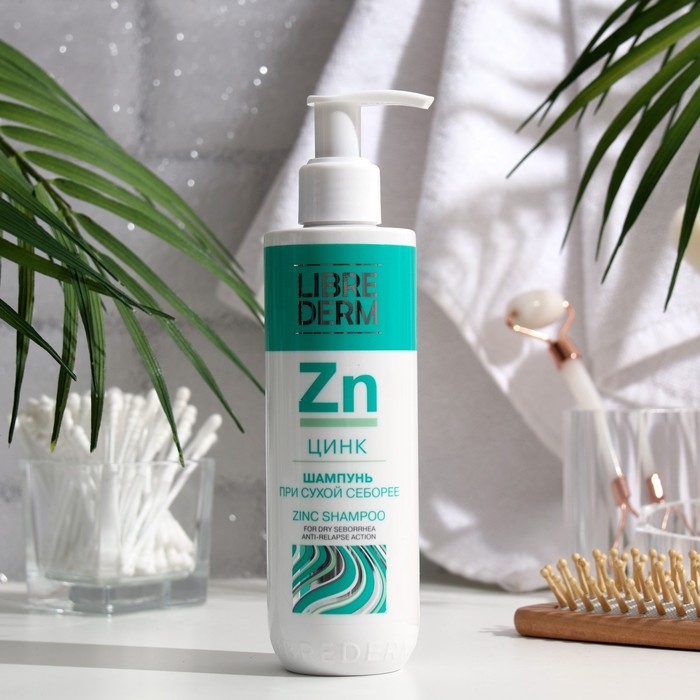 Шампунь для волос при сухой себорее LIBREDERM Цинк, 250 мл Шампунь для волос при сухой себорее LIBREDERM Цинк, 250 мл